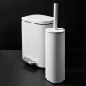 Papelera con pedal Acero AKIRA 5L Blanco mate Spirella