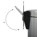 Pedal bin Stainless Steel 12L Gray MSV