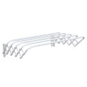 Wall drying rack 4M White Steel MSV