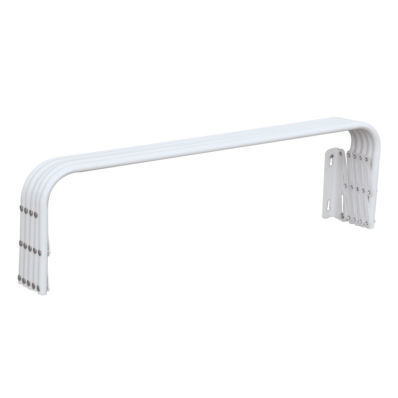 Etendoir mural 4M Acier Blanc MSV