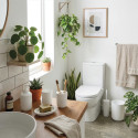 Set de accesorios de baño 6 piezas PP Blanco MSV