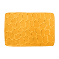 MSV Tapis de bain  Microfibre PEBBLE 40x60cm Safran
