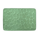 Tapis de bain Microfibre PEBBLE 50x80cm Vert Basil MSV