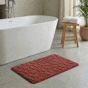 Tapis de bain Microfibre PEBBLE 50x80cm Terracotta MSV