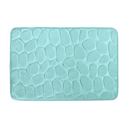 Tapis de bain Microfibre PEBBLE 50x80cm Vert pastel MSV