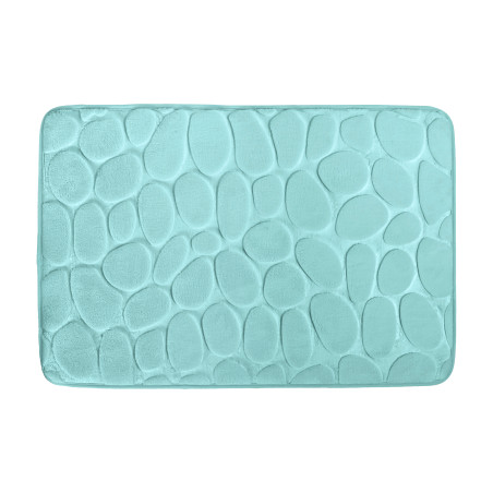 Tapis de bain Microfibre PEBBLE 50x80cm Vert pastel MSV