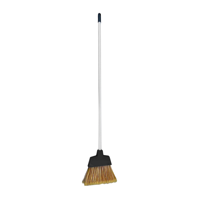 Scopa da esterno con manico 138x23,5x3cm Nero e Beige MSV