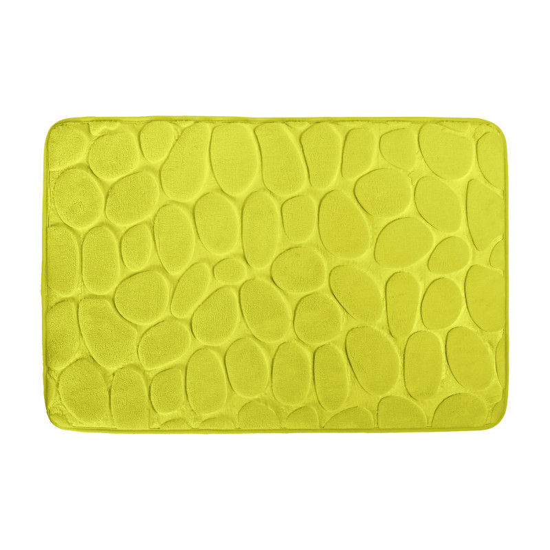 Microfiber bath mat PEBBLE 50x80cm Anise Green MSV