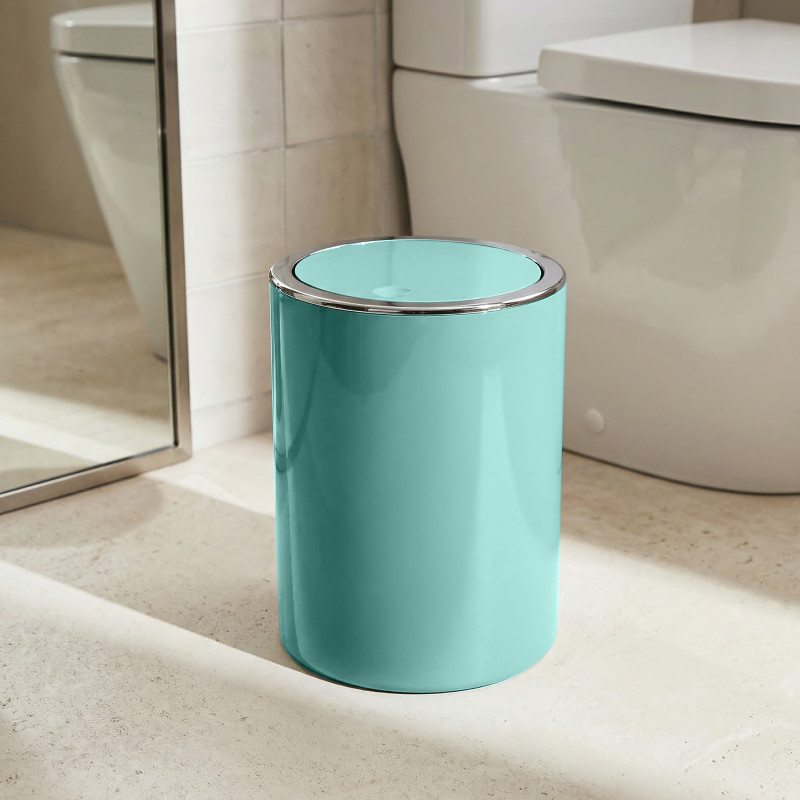 Pattumiera ribaltabile KAMAKA 6L Verde Pastello MSV