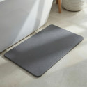 Diatomite bath mat dark grey 60 x 39 cm SPIRELLA
