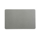 Alfombrilla de baño de diatomita gris medio 60 x 39 cm MSV