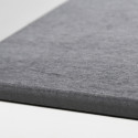 Alfombrilla de baño de diatomita gris medio 60 x 39 cm MSV
