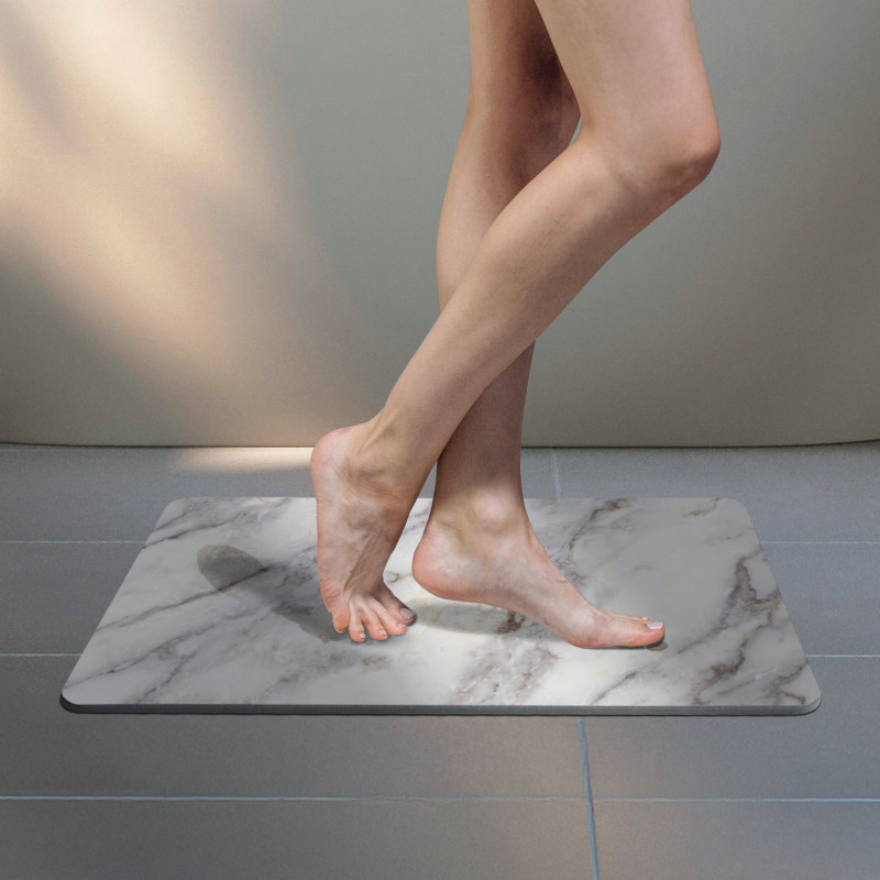 Diatomite bath mat ALLY 60 x 39 cm MSV