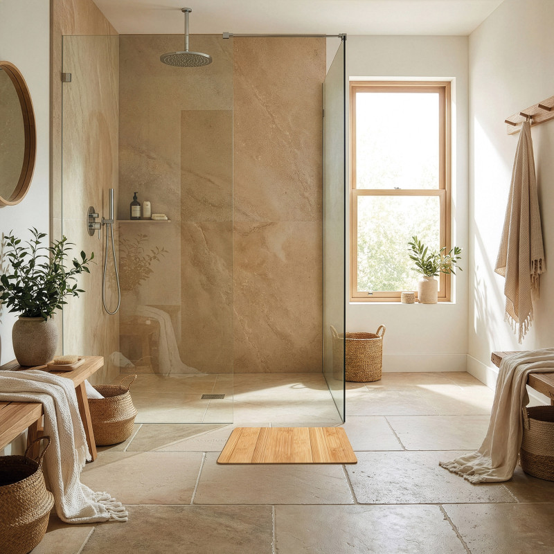 Diatomite bath mat HANAE 60 x 39 cm MSV