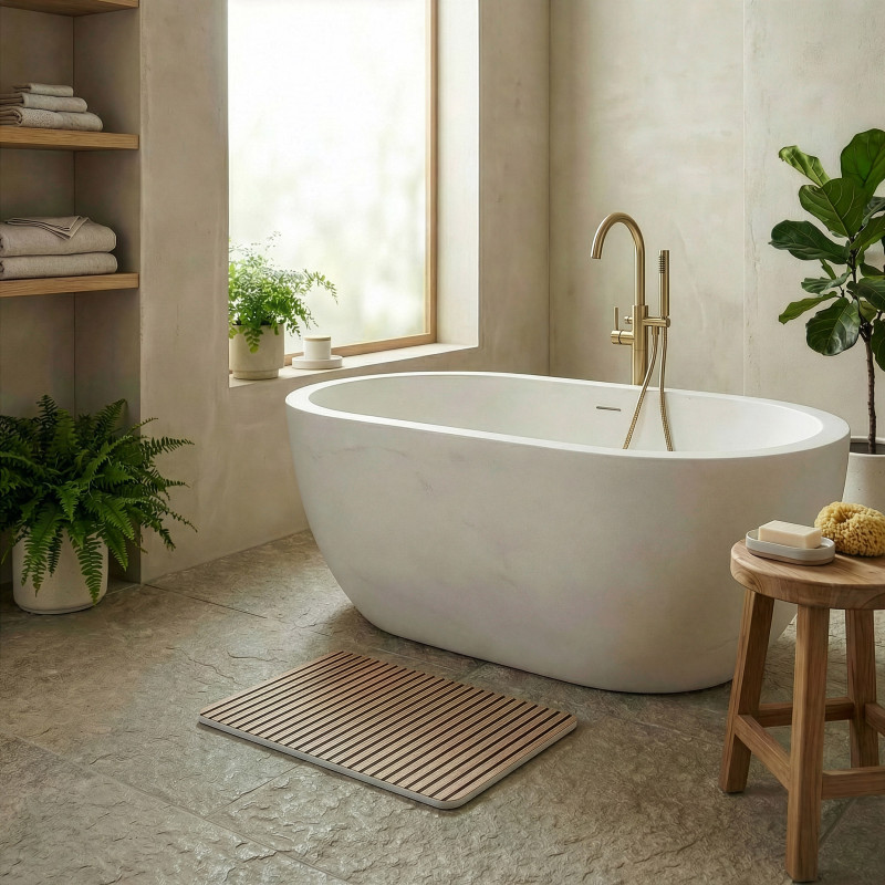 Diatomite bath mat TESSA 60 x 39 cm SPIRELLA
