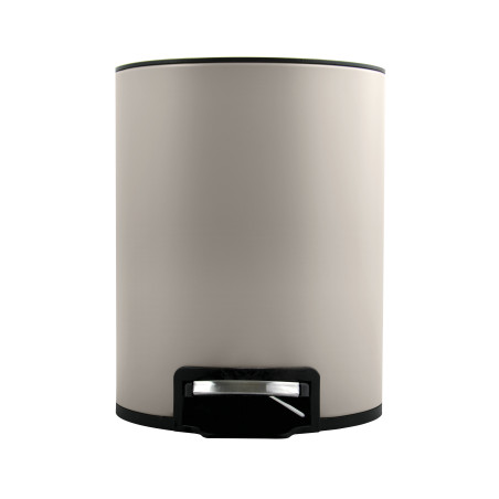 Pattumiera a pedale RIKU 3L in acciaio inox greige opaco Spirella