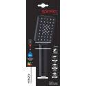 Pommeau de douche en ABS Yenzo noir matt Spirella
