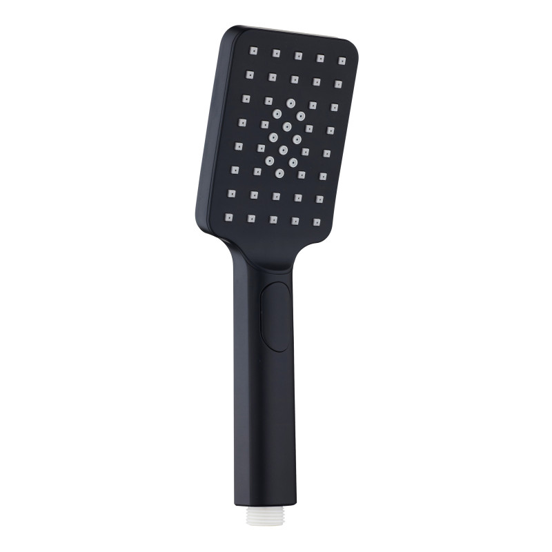 Alcachofa de ducha de ABS Yenzo Negro Mate Spirella