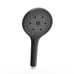 Pommeau de douche en ABS Charlize Noir Matt Spirella