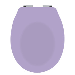 Tapa WC Thermo Hard NEELA Lavanda -  ABS Bisagras cromadas Spirella