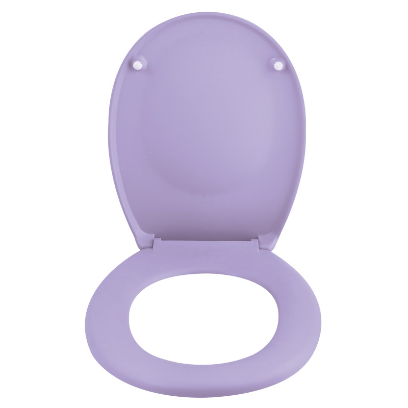Abattant wc thermo dur avec fermeture silencieuse Blanc mat Spirella