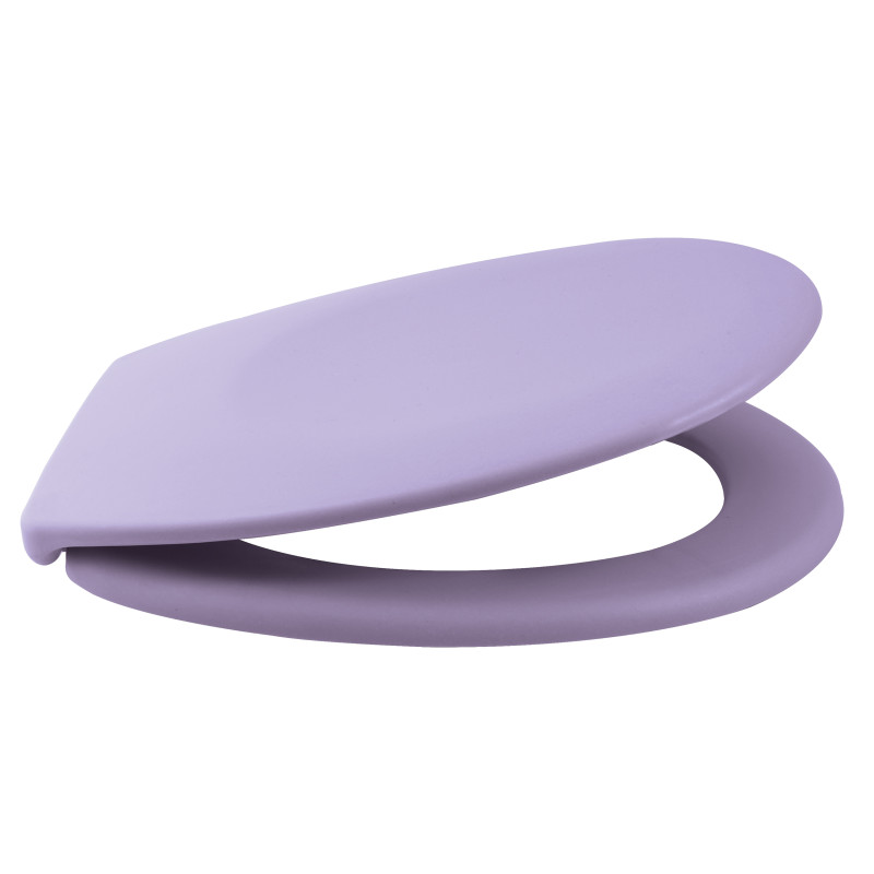 Spirella WC-Sitz Thermo Hard NEELA Lavendel - Scharniere aus verchromtem ABS