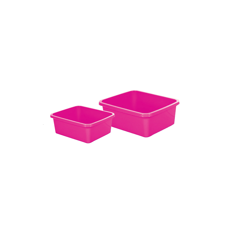 Bassine de lavage carrée 8L Fuschia MSV