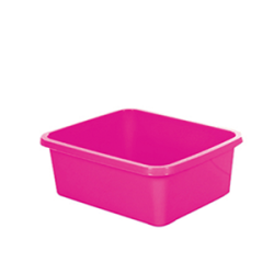 Bassine de lavage carrée 8L Fuschia MSV