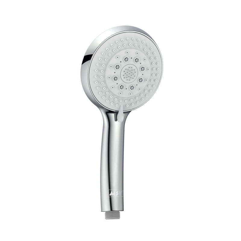 Pommeau de douche MSV Lior Ø 115 mm – 8 fonctions – Économie d'eau 65 % – Chromé