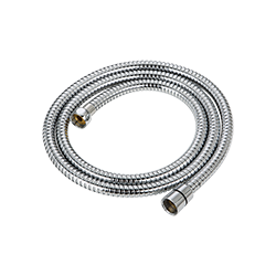 Flexible de douche MSV Teddy 1,50 m Ø14 mm – Double verrouillage anti-torsion – Chrome