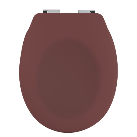 Asiento Wc Thermo Duro NEELA Berry Mate -  Bisagras ABS Cromadas Spirella