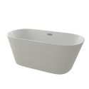 Baignoire ilot Anabelle 170 x 75 cm en Acrylique blanc brillant