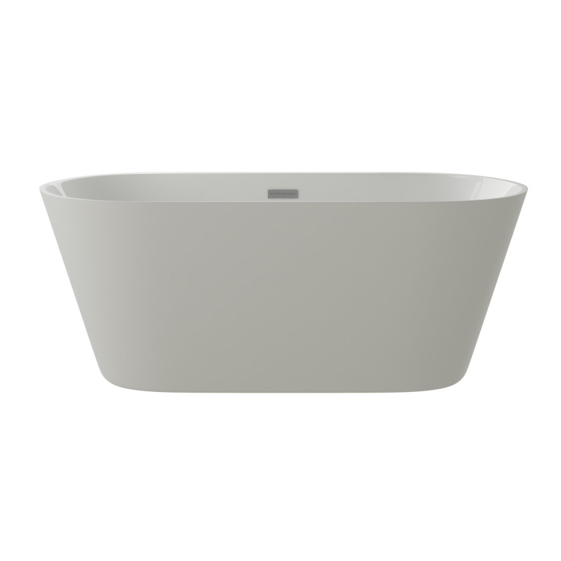 Bañera exenta Anabelle 170 x 75 cm – Acrílico blanco brillante – Desagüe central