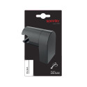 Support mural orientable pour pommeau de douche noir matt – Réglable – Olga ABS