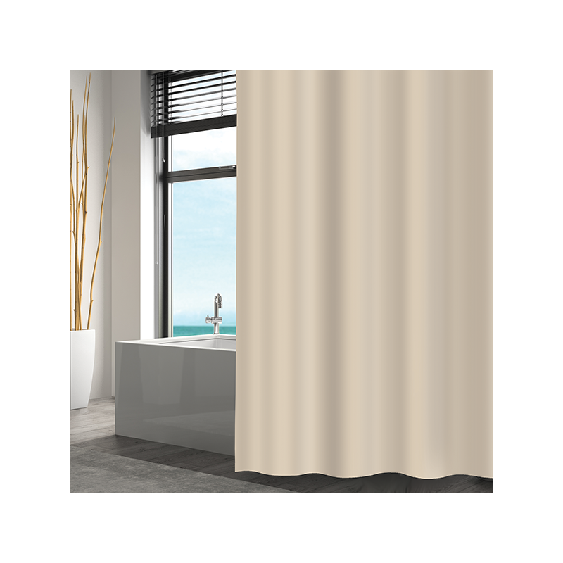PEVA Shower curtain ROMANA 180x180cm beige MSV