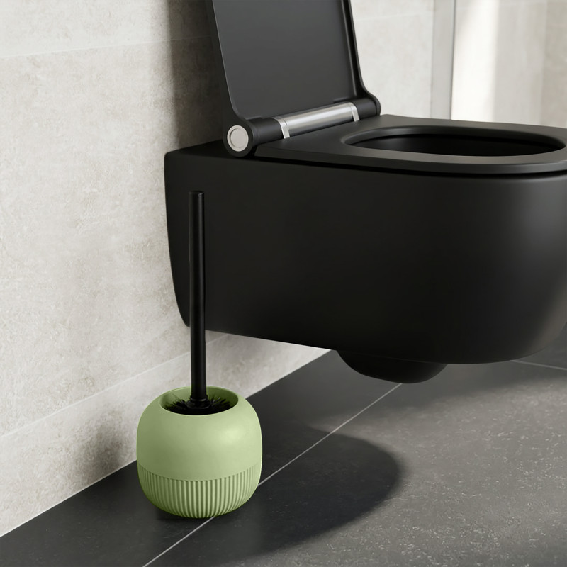 Toilet brush with ABS GINO Matcha MSV holder