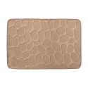 TAPIS DE BAIN GALET MOUSSE CAPPUCCINO 40X60 CM