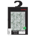 Polyester Shower curtain TROPIC 180x200cm Green & White Spirella