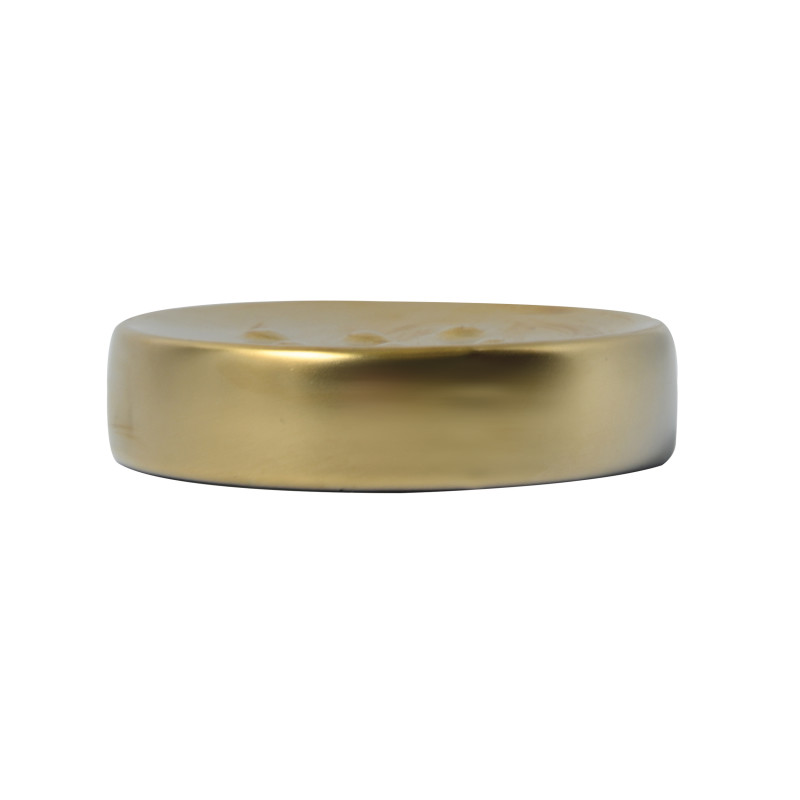Porte savon Céramique TUBE-MATT Or mat Spirella