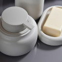 Porte-savon ZAC en polyresine – finition greige mate, design moderne