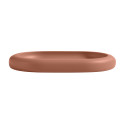 PLATEAU EN POLYRESINE ZAC TERRACOTTA SPIRELLA