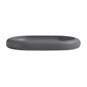 PLATEAU EN POLYRESINE ZAC GRIS CHARBON SPIRELLA