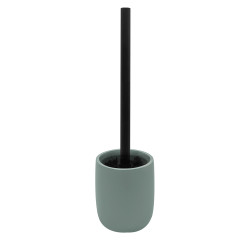 Escobilla de WC ZAC en poliresina – acabado verde mate, diseño moderno y minimalista