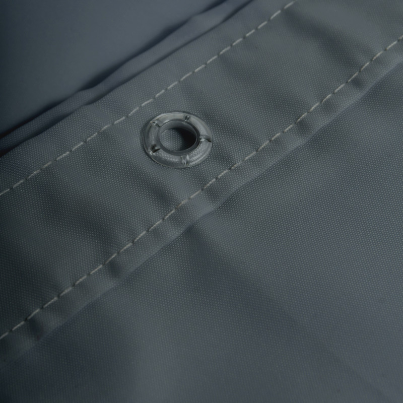 Spirella Duschvorhang PRIMO Polyester- 120 x 200 cm Anthrazitgrau