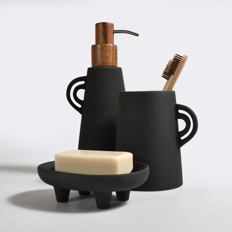 ORGANIC BLACK tumbler Spirella