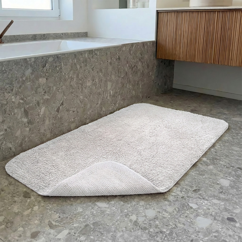Cotton bath mat CAMPUS 50x70cm White Spirella
