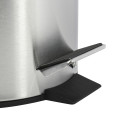 Poubelle à  pédale Inox 5L Inox Satiné MSV
