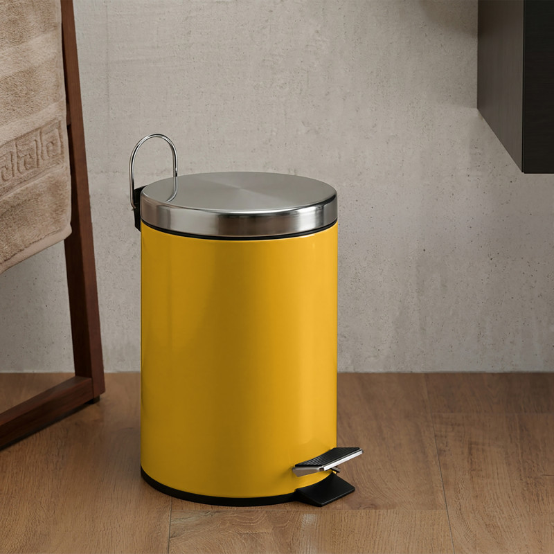 Pedal bin Stainless Steel 3L Safran MSV