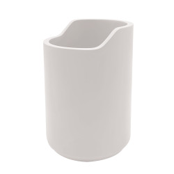 SYBELLA Polyresin-Becher Weiss Spirella