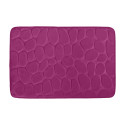 Tapis de bain Microfibre PEBBLE 50x80cm Violet MSV